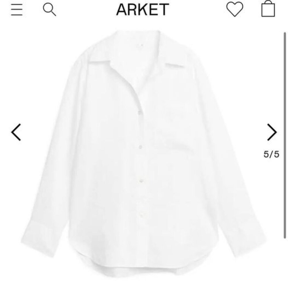 Arket Linen Shirt 36